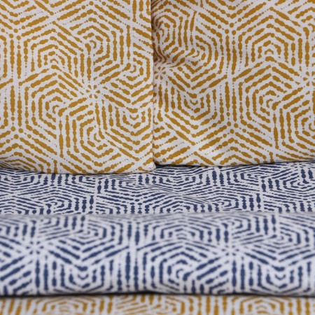 Bed linen Ethel 2 joint venture Illusione, 175x215 cm, 200x220 cm, 70x70 cm -2 pcs, calico-3