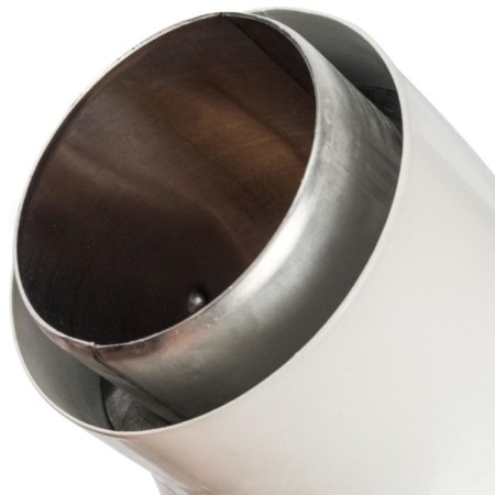 The chimney element Stout SCA-0080-800045, divert 45 °, DN 80, insulated-2