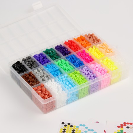 Thermalmodic, 24 colors, 4300 beads, 2 rings, hairpins 3 pcs., Fundamentals 3 pcs., Briters 4 pcs.-4