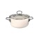 Pan with a lid, pearl color, d = 18 cm