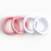 Hairpins, elastic bands, hair crab "tender", pale pink tones