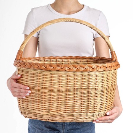 Basket "Arthoi", 20 l, bottom - 37x25, top - 45x30 cm, n = 24/40 cm-4