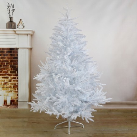 Christmas tree "Elite white overflow" 150 cm D of the lower tier 105 cm 508 branches