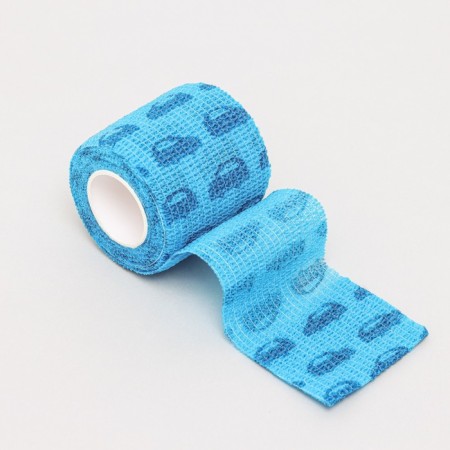 Self -fixed bandage "cars", 5 cm, max. Extensibility 4.5 m