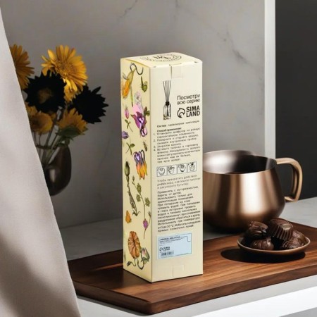 Aromatic artdecore diffuser, 100 ml, chocolate, "wealth of aroma"-3