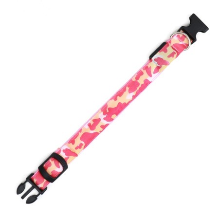 Collar with Militari's backlight 3 glow modes Size S, Osh 22-40 x 2.5 cm pink-6