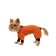 Combinasone for dogs (bitch), fleece p. 25 (DS 25 cm, Osh 24 cm, fire 28-40 cm), orange