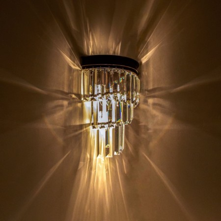 Lamp of the Citilux “Martin” CL332431, 25x32 cm, 3x60W, E14, Black Color-4