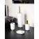 Ersh for the toilet alba, white color/gold