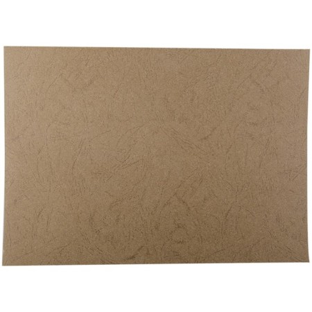 Ring covers of 100 pieces OfficeSpace "Leather", A4, 230g/sq.m, cardboard, coffee-1