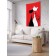 Decorative panel with photo printing "Fit date", vertical, size 150x200 cm