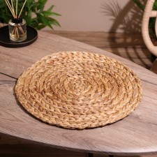 Wicker rug round 38 cm