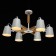Forest chandelier, size 80x40x80 cm, 48W 6xe27 IP 20