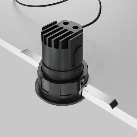 The built-in lamp Technical DL057-7W3K-B, 7W, 6.2x6.2x7 cm, Led, 390lm, 3000k, Black Color Black-10