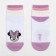 Socks Minnie Mouse, White, 14-16 cm