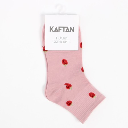 Women's socks kaftan "berries" size 36-39 (23-25 ​​cm) color mix-8