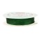 Wire for beadwork, diameter: 0.3 mm, length: 10 m, green color