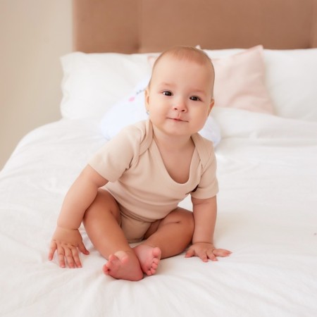 Body Children's Minaku, beige color, height 68-74 cm-1