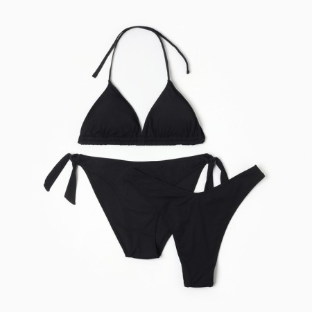 Separate female swimsuit, black color, size 38 (42)