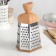 Terka hexagonal share "Village", 22 × 13 cm, brown color