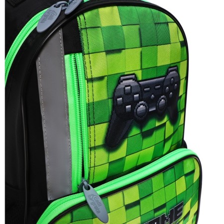 School backpack, 37 x 26 x 13 cm, ergonomic back, calligrata ORT "Game"-12