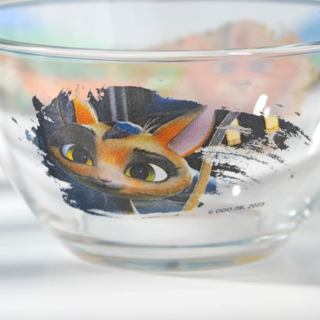 Saladnik "Night Cats of the Hermitage", 500 ml, d = 12.8 cm, h = 6.8 cm, glass-4