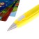 3D handle, PCL set of plastic luminous in the dark, mod. Pn016, yellow color