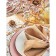 Serving nutcracker napkin, without size 40x40 cm, drawing, beige