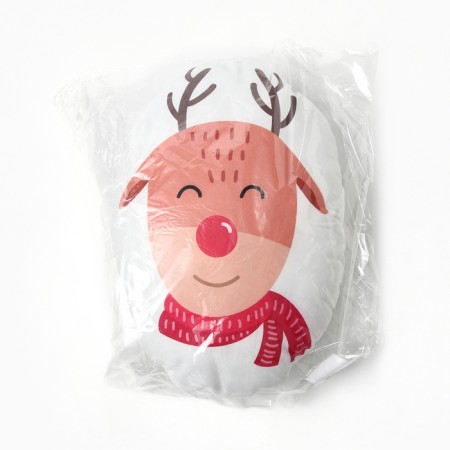 New Year. Pillow Decorative Ethel Christmas Deer 28*37 cm-4