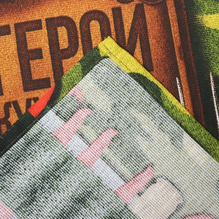 Kitchen kit “General of the kitchen”, an apron 60x70 cm, a tack 20x20 cm, a towel 35x60 cm-6