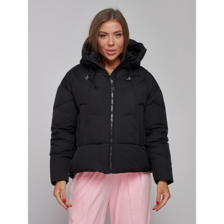 Winter jacket, size 44, black color-7