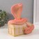 New Year's figure "Cobra on the chest" 20 x 17 x 12 cm.