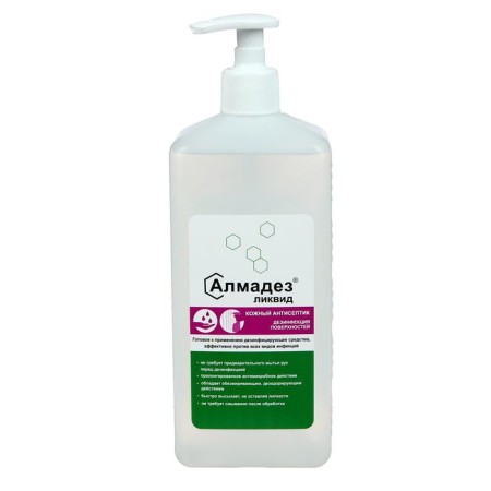 Antiseptic Skin "Almadez-Klikvid", with a pump suboser, 1l