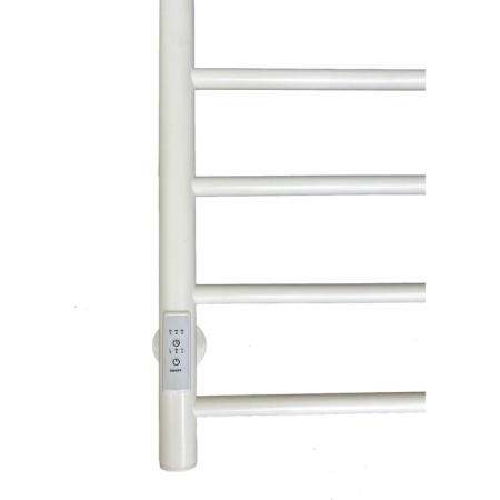 The electric heated towel “Sanprise” Aurora P6, 400x600 mm, left, white-2
