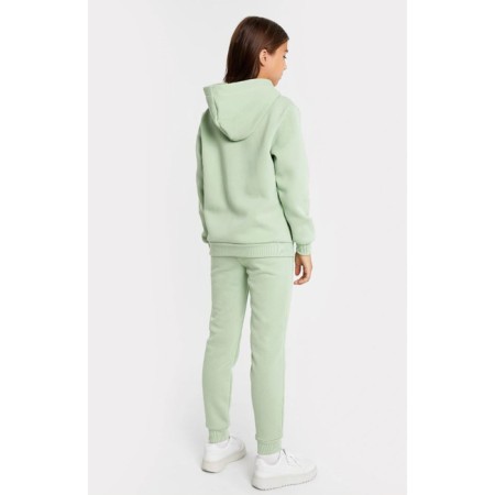 Kit for girls (sweatshirt, trousers), green color, height 122-128 cm-1