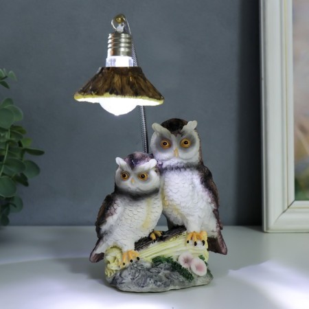 Souvenir Polystone Light "Two Filin under the flashlight" 7x11x19.5 cm