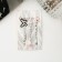 Invisible hair "Altair" (set of 3 pcs) butterfly, 5.5 cm, silver