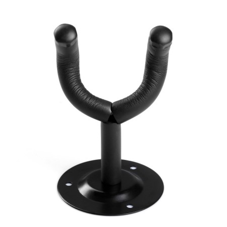 Music Life guitar holder Wall, black-2