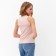 T-shirt female minku: Basic line color is powdery, rr 48