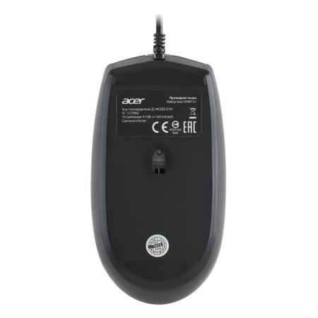 Keyboard + Mouse Acer OMW141 Clab: Black Mouse: Black USB (ZL.Mceee.01M)-7