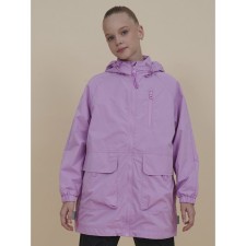 Windbreaker for girls, height 128 cm, pink color