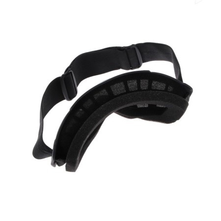 Mask glasses for motor vehicles, collapsible, chrome visor, black color-5