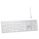 Keyboard A4Tech FSTYLER FBX50C white USB wireless BT/Radio Slim Multimedia (FBX50C WH 103388