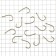 The hook Owner Split Shotter MH-11 Green No. 8. 13 pcs.