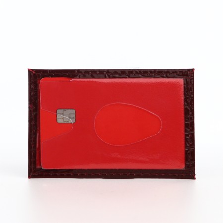 Cartholder, burgundy color-2