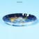Glass Serving shares "Santa Claus", D = 19 cm