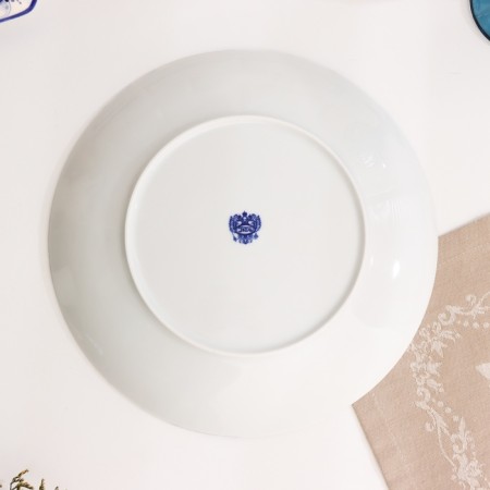 Plate "Roman Dandelion", D-270mm, Neo Gzhel-3
