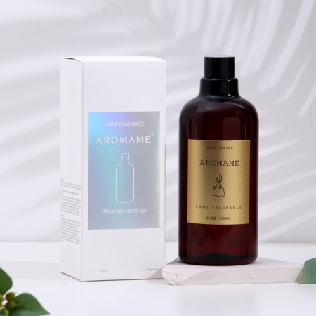 Set of Diffusor Aromatic "Aromame", white tea, 500 ml, rectangular jar-4