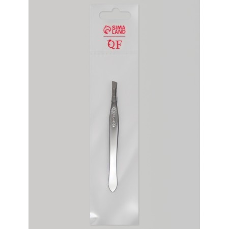 Pinzet beast, narrow, 9 cm, silver color-4
