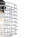Suspended lamp 1x40W E27, size 18x18x176 cm